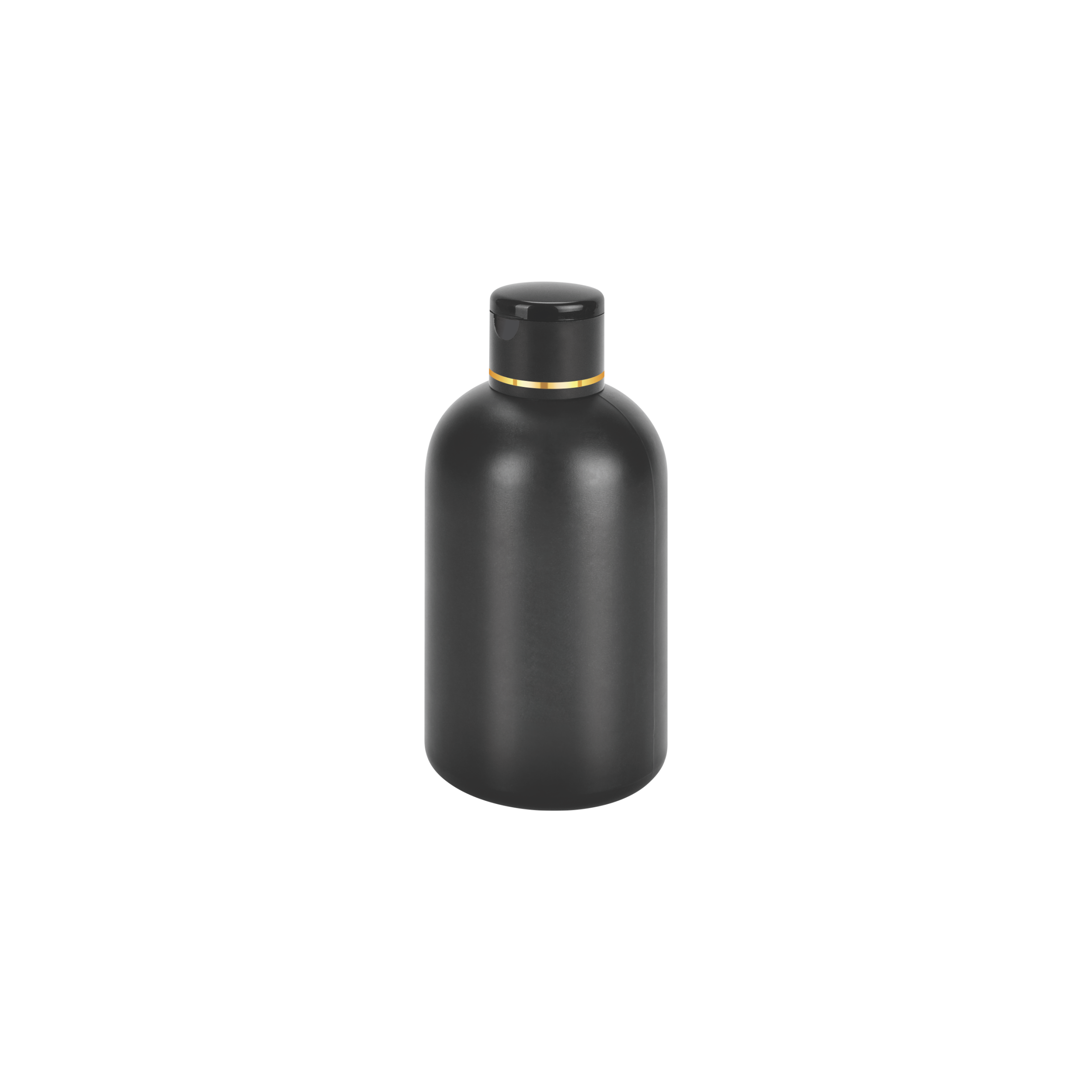 250ml hdpe bottle with flip top cap