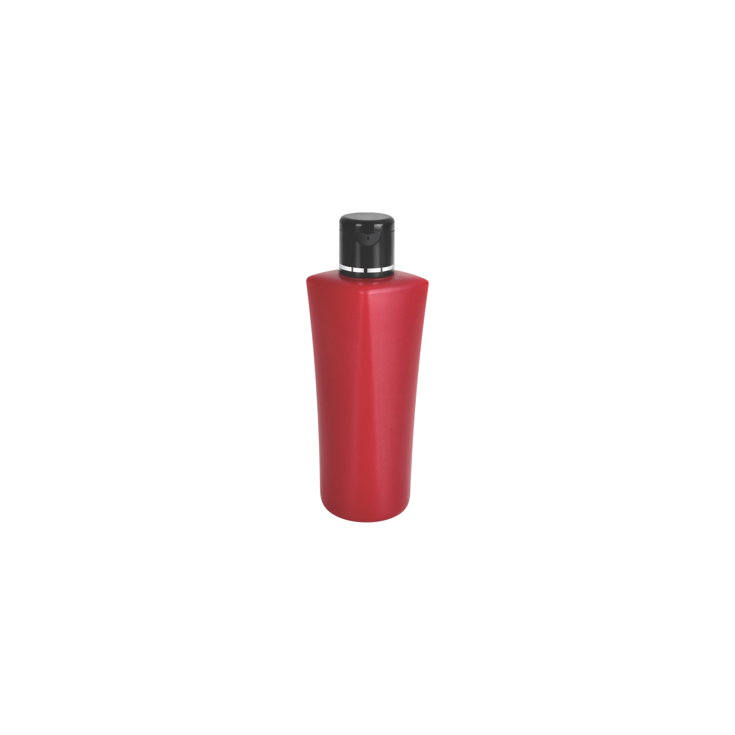 100ml hdpe bottle with flip top cap