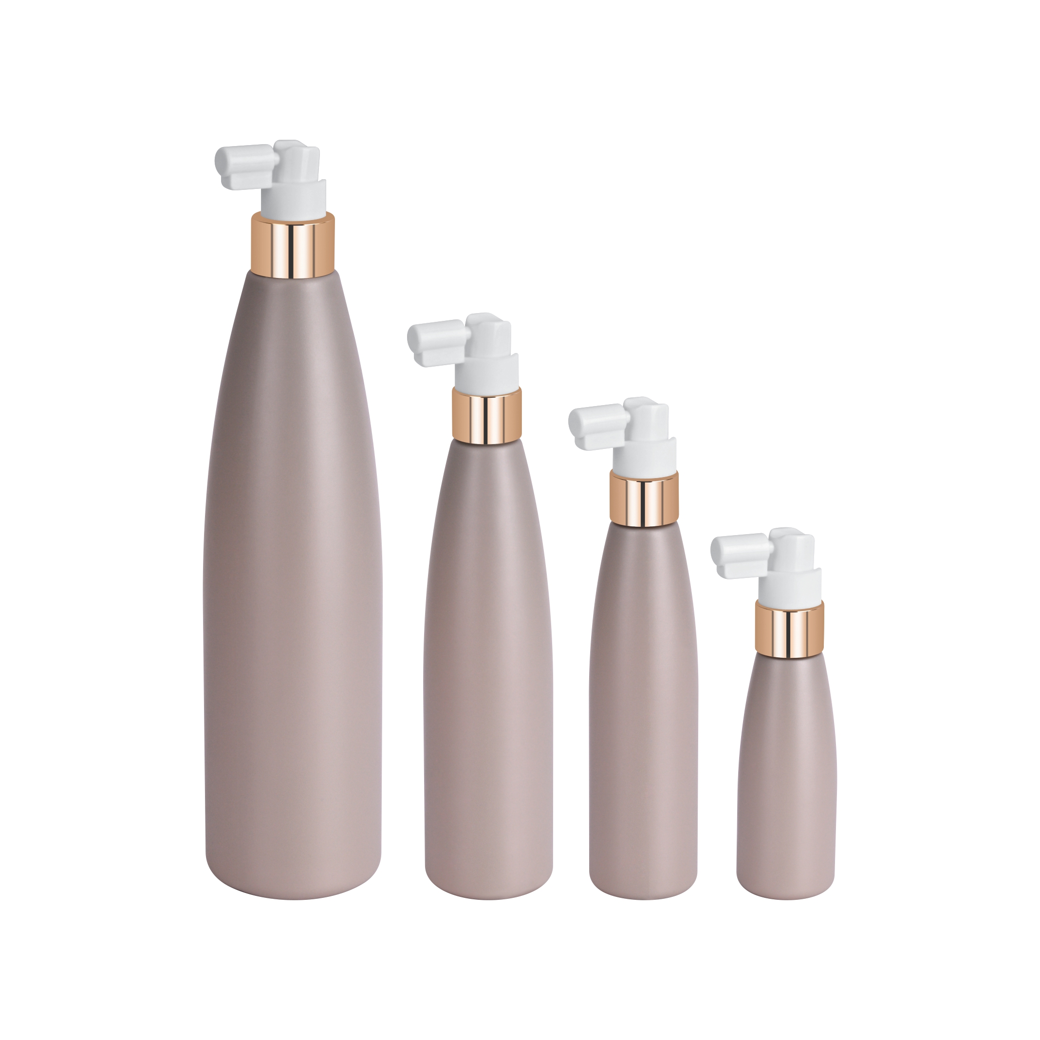 62ml hdpe bottle with flip top cap