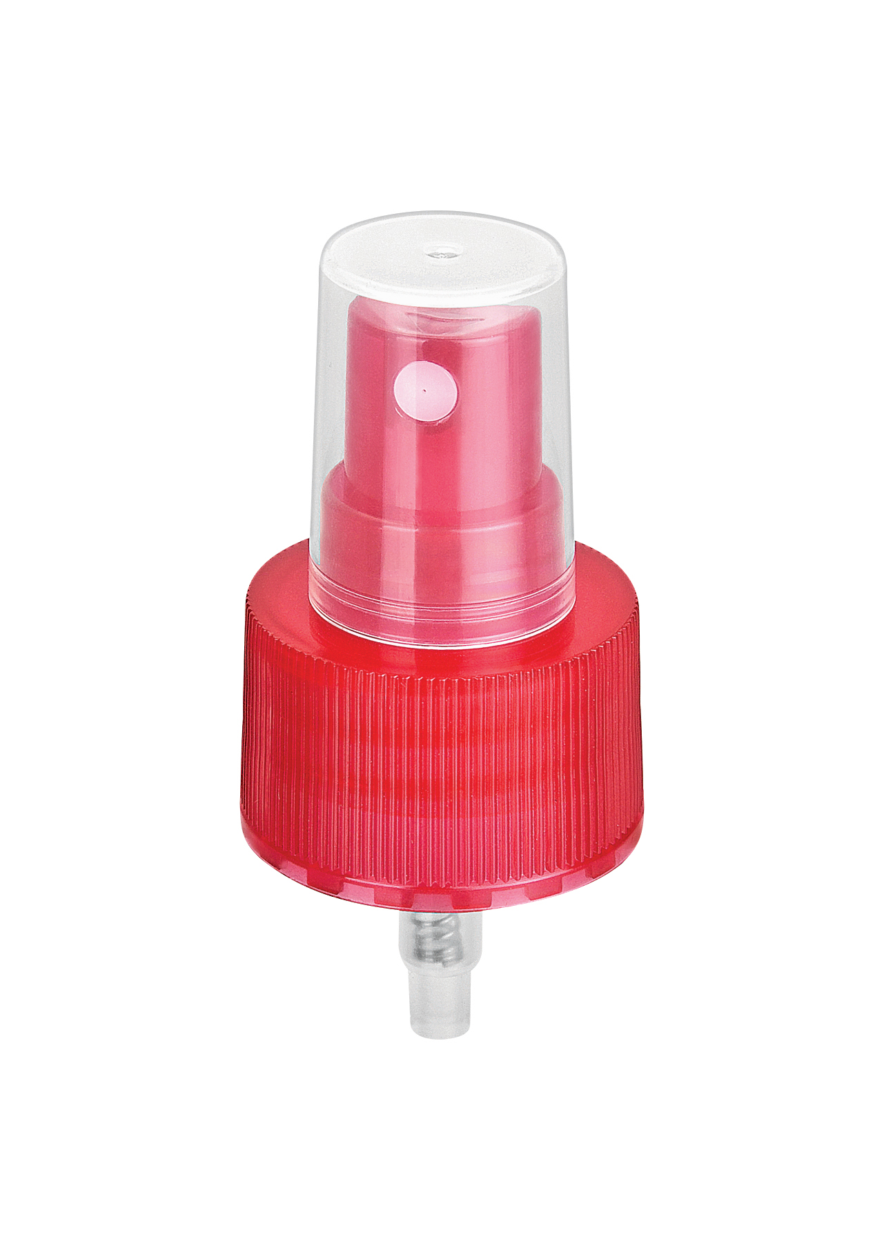 mist spray pump in a red color